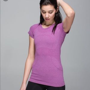 Lululemon swiftly tech short sleeve top